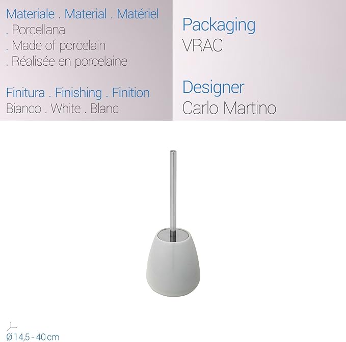 Sepillo para limpiar Toilet GILDA Italino