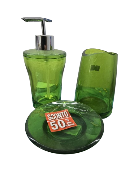 Combo de tres piezas de accesorios Clear Meta Form