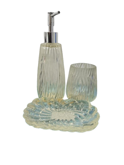 Dispensador de jabón liquido, porta cepillos y porta jobon solido META FORM