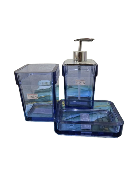 Combo de tres piezas de accesorios Clear Meta Form