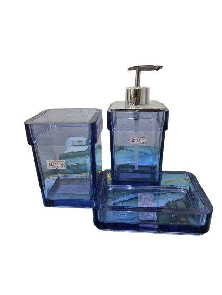 Combo de tres piezas de accesorios Clear Meta Form