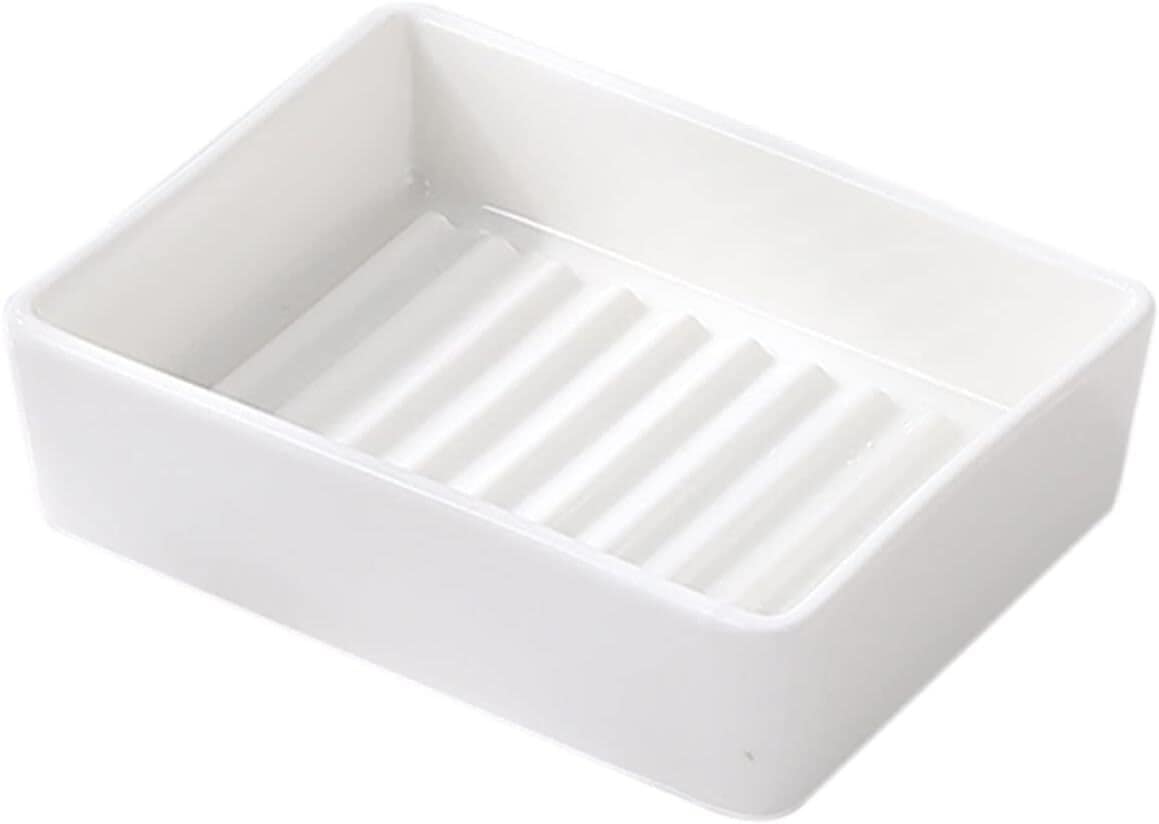 Jabonera de jabón solido en porcelana italiana